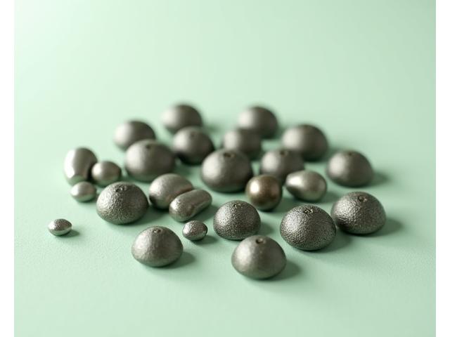 Assortimento di piombini da pesca ecologici senza piombo, con diverse forme aerodinamiche.