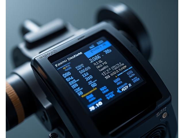 Mulinello elettronico avanzato con display digitale che mostra dati di profondità e temperatura